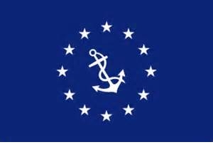 Yacht Club Officers Flag Commodore